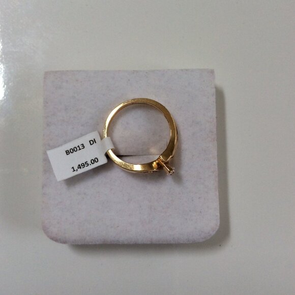 NWT STUNNING 14k GOLD & DIAMOND RING MSRP 1,895 - Picture 3 of 7